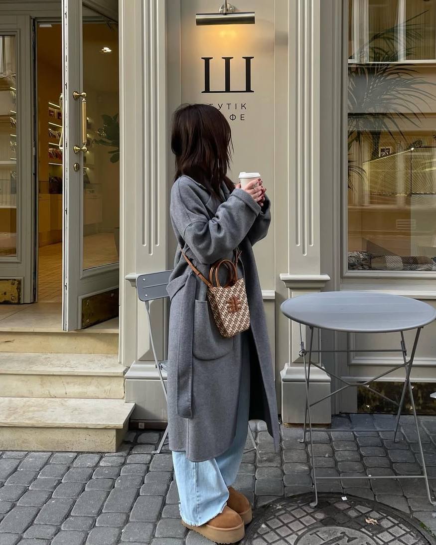 FEI Mini Tote Phone Bag Brown