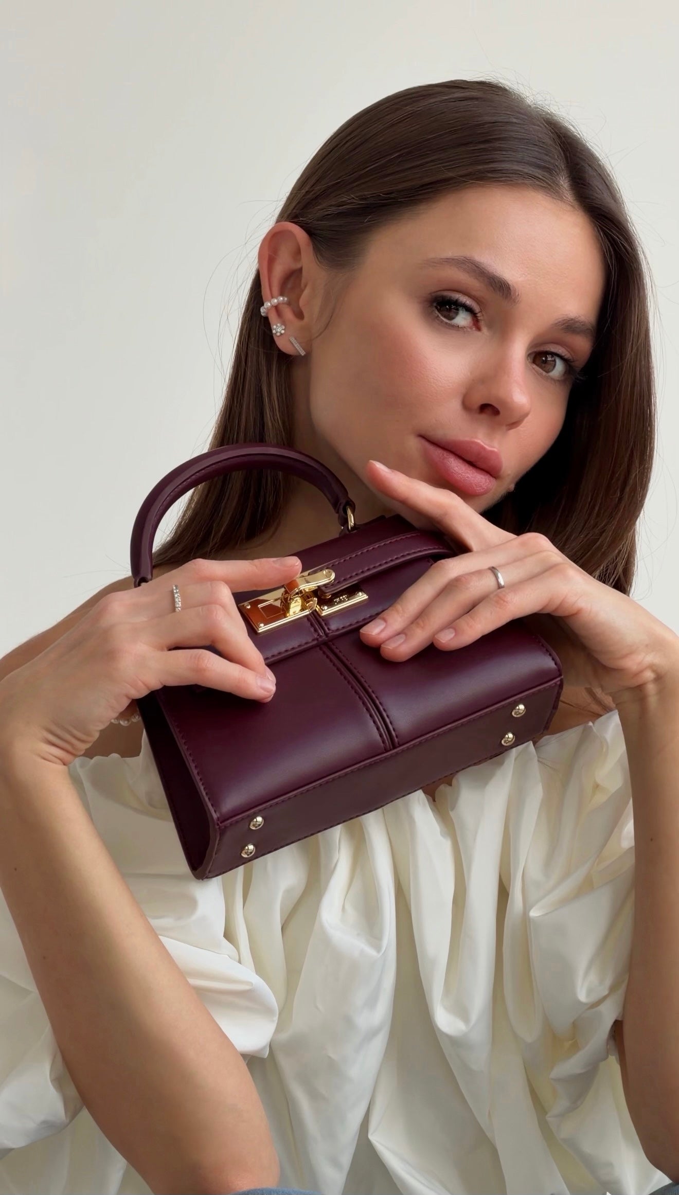 Elise - Deep Burgundy