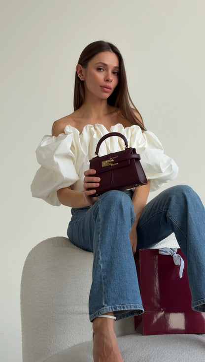 Elise - Deep Burgundy