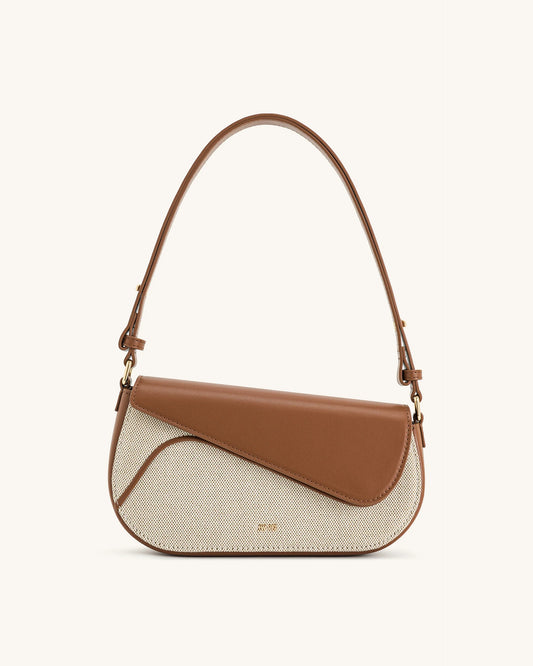 Addisyn shoulder bag Brown Canvas