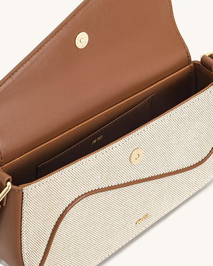 Addisyn shoulder bag Brown Canvas