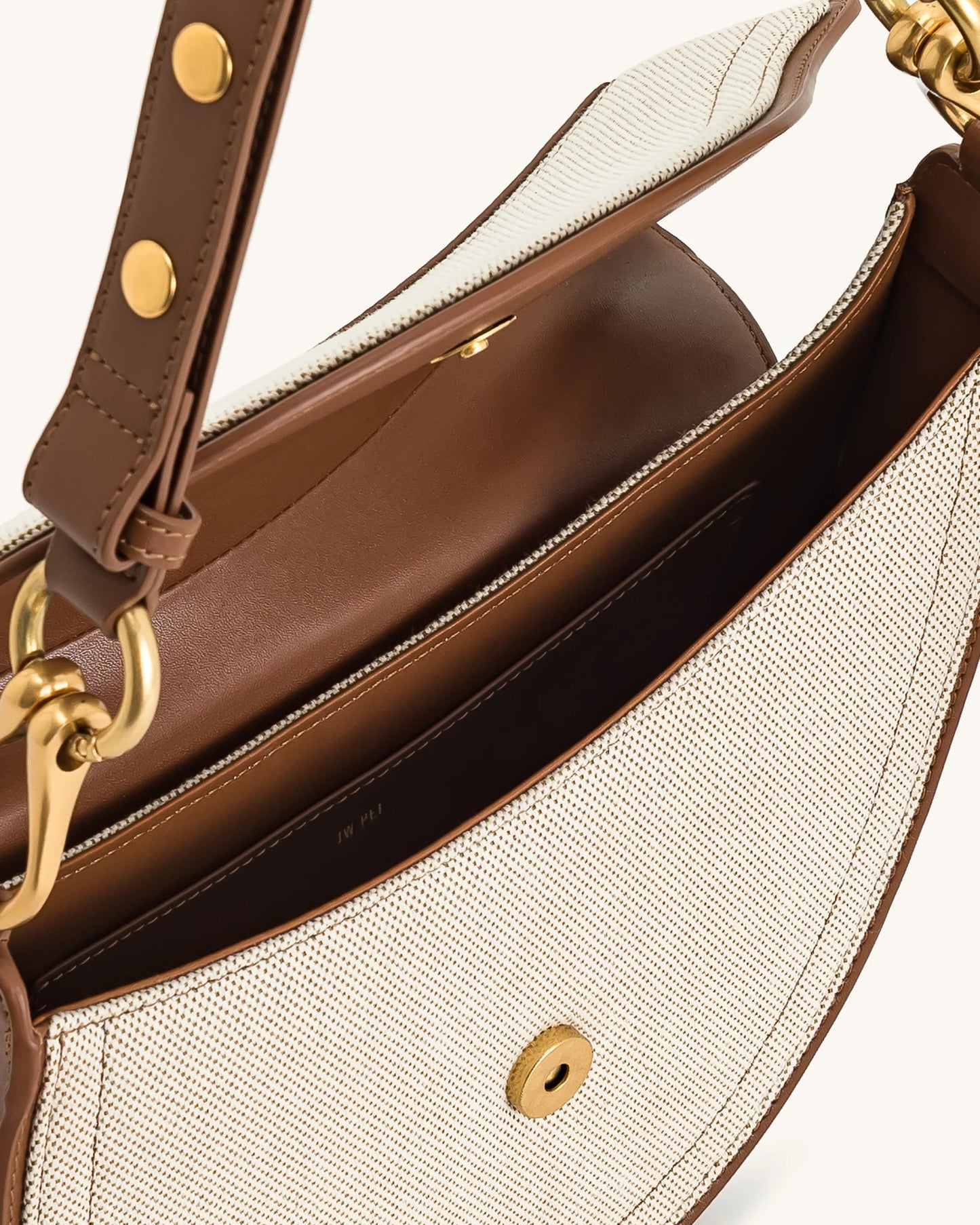 Ashlie - Brown Canvas