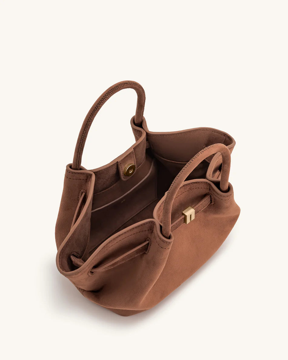 Hana mini tote Brown