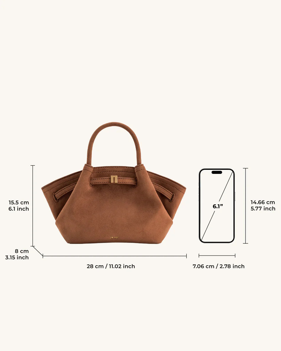 Hana mini tote Brown