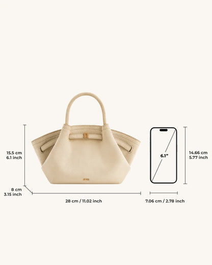 Hana mini tote White