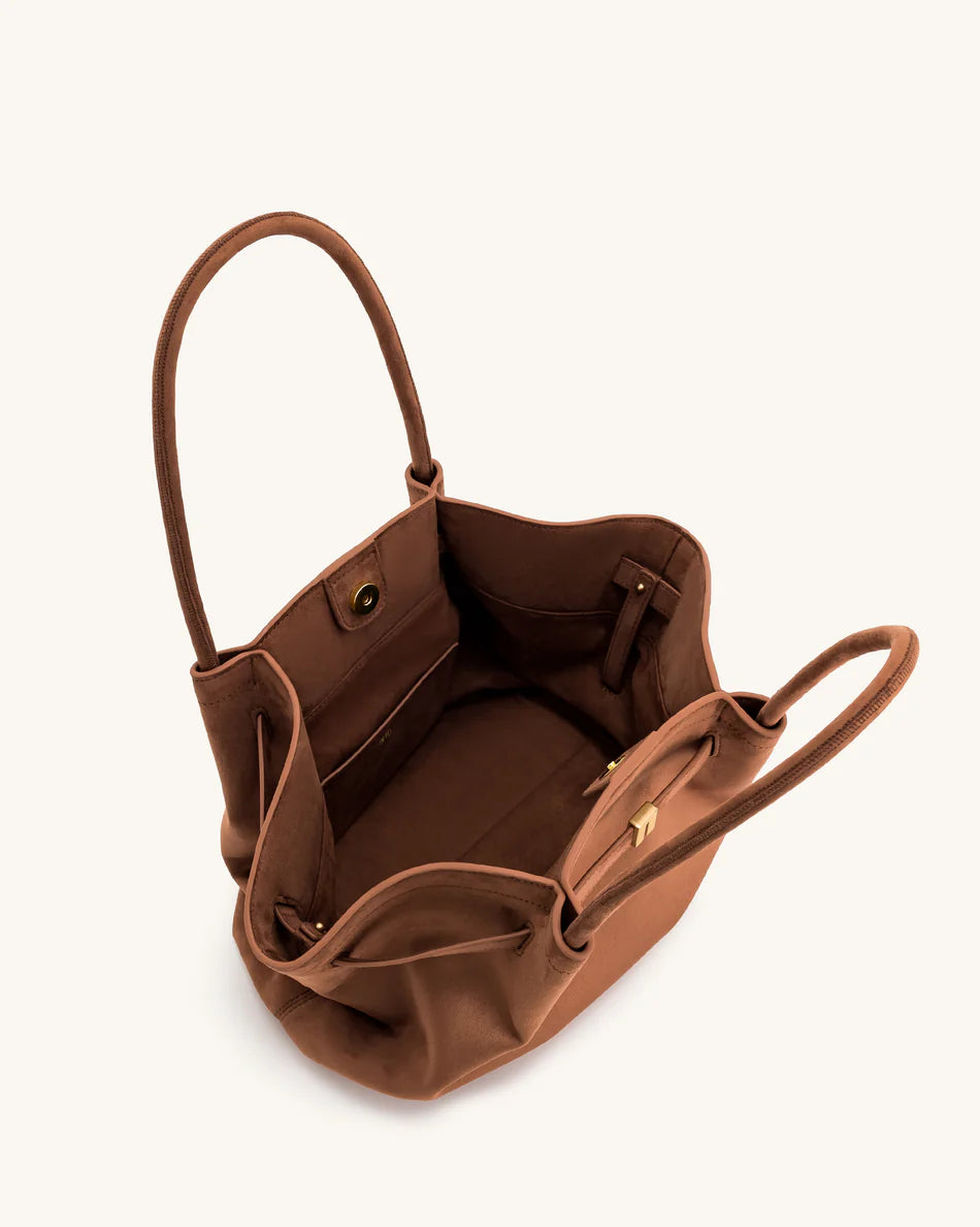 Hana medium tote Brown