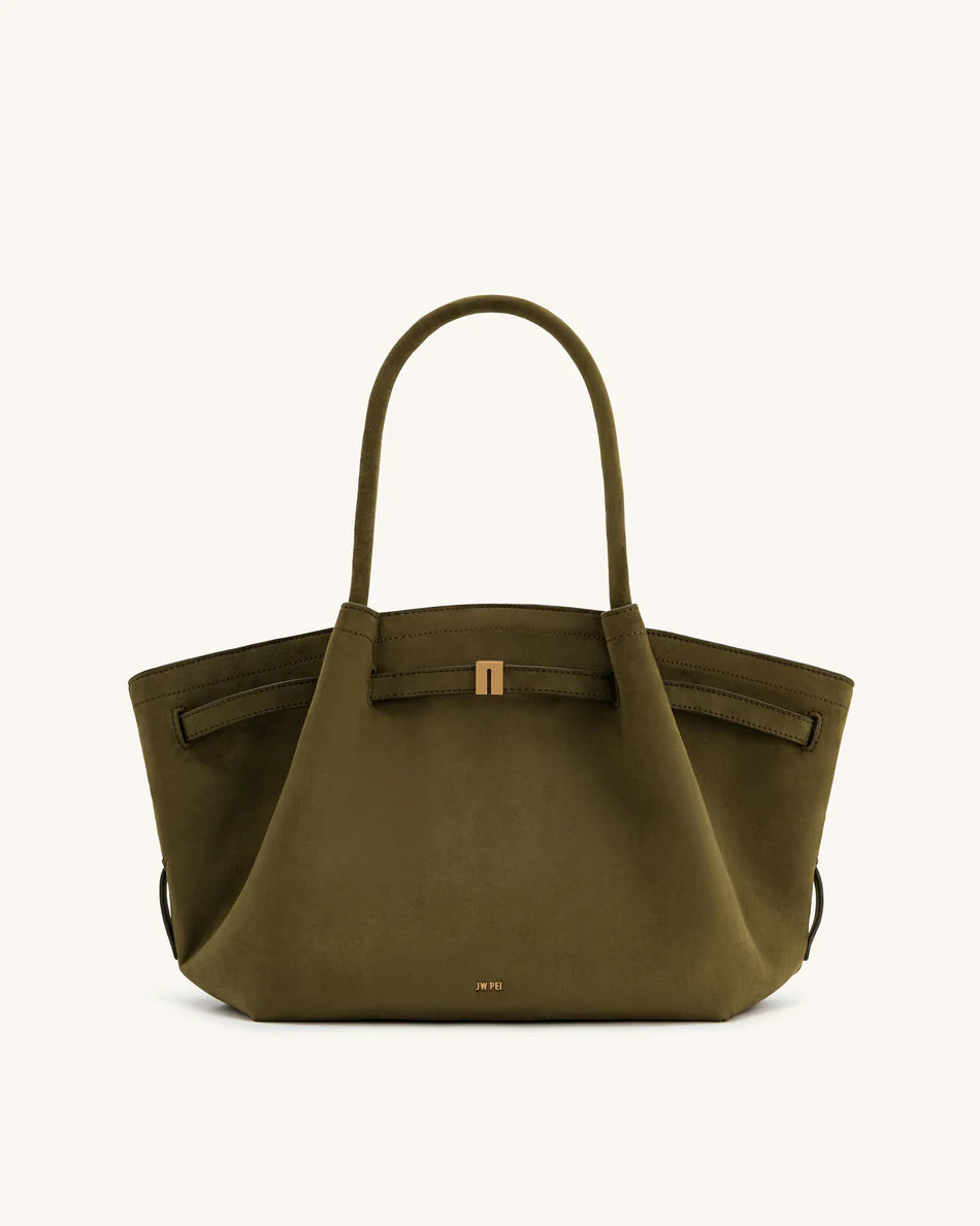 Hana medium tote Dark Olive