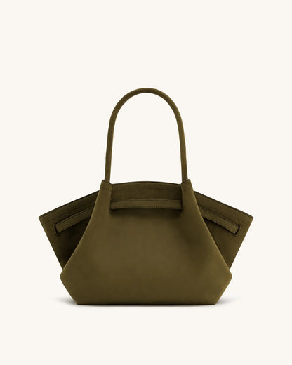 Hana medium tote Dark Olive