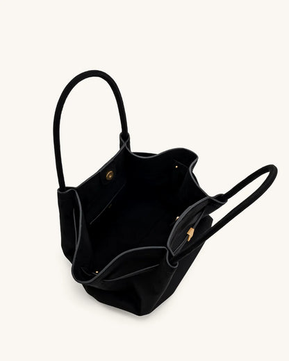 Hana medium tote Black