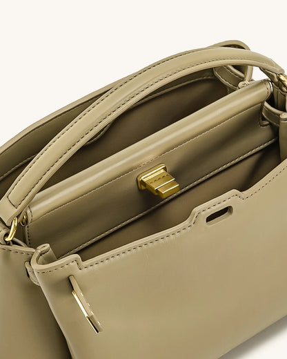 Carmen Top Handle Bag - Green