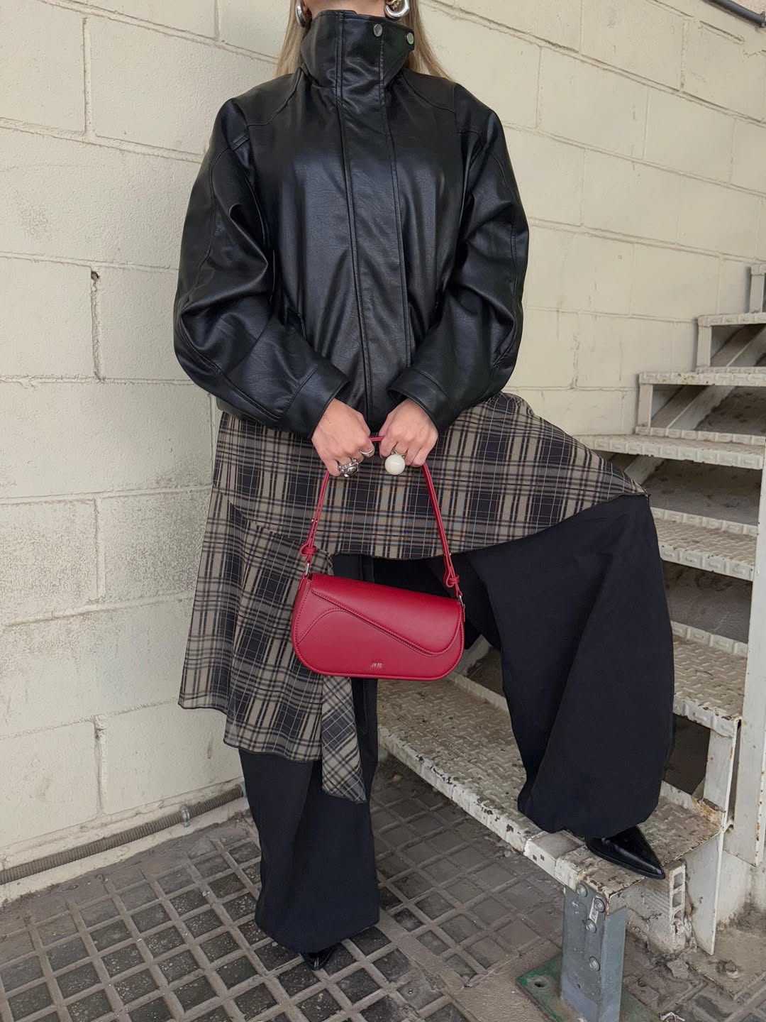 Addisyn Shoulder Bag - Deep Claret