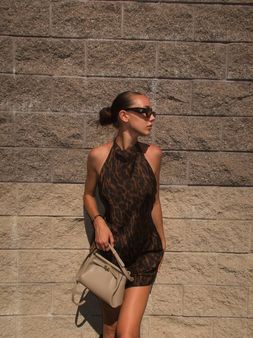 Carmen Top Handle Bag - Apricot