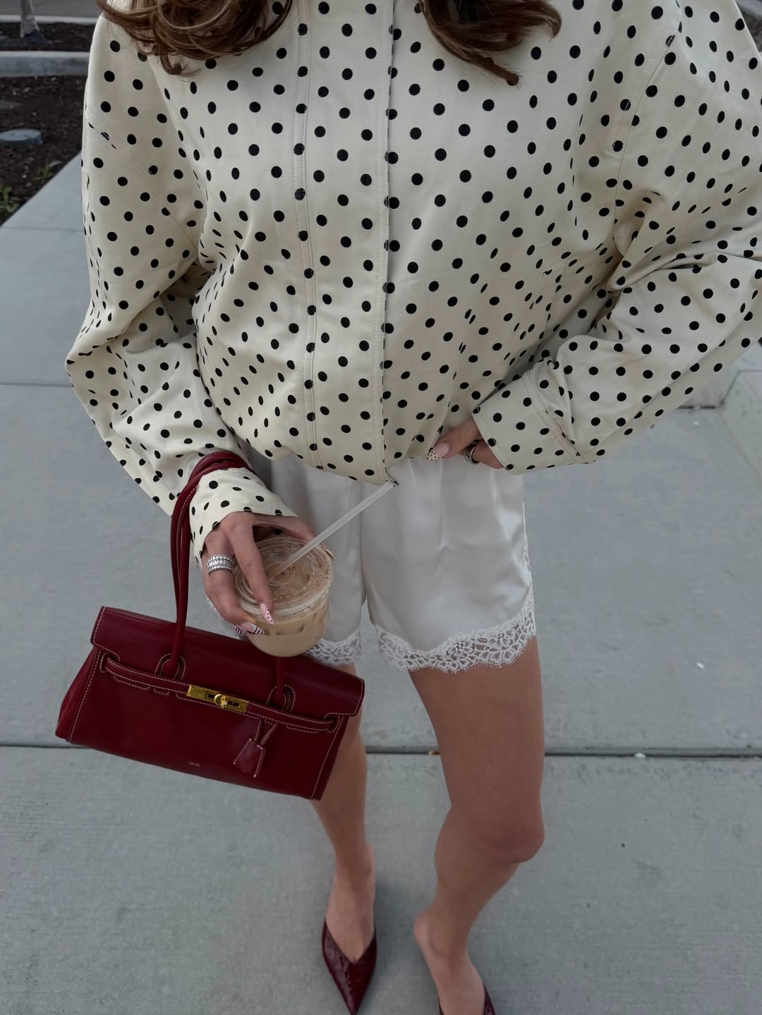 Yara Shoulder Bag - Burgundy