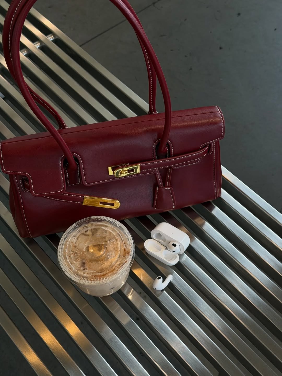 Yara Shoulder Bag - Burgundy
