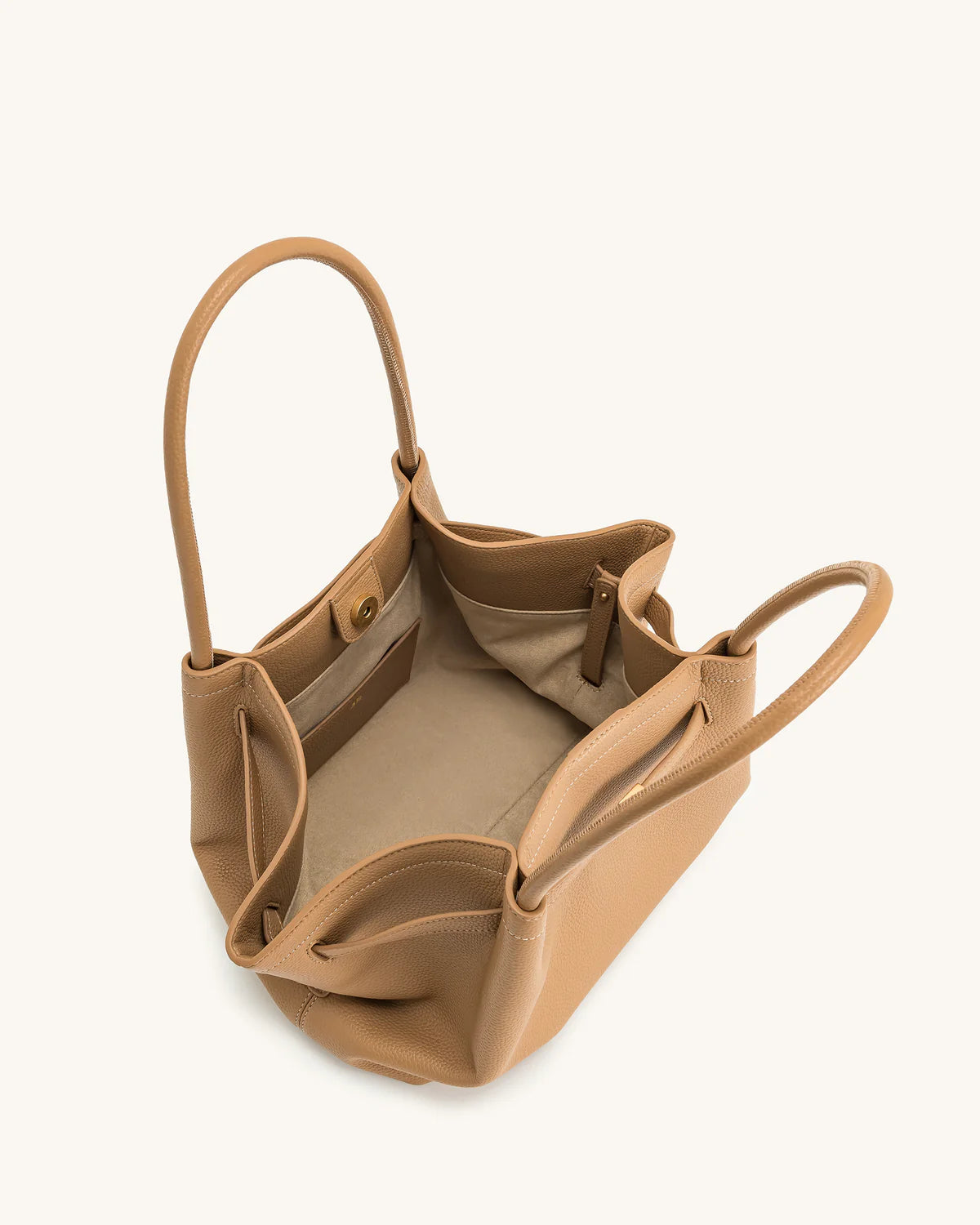 Hana medium tote Bag - Latte Color