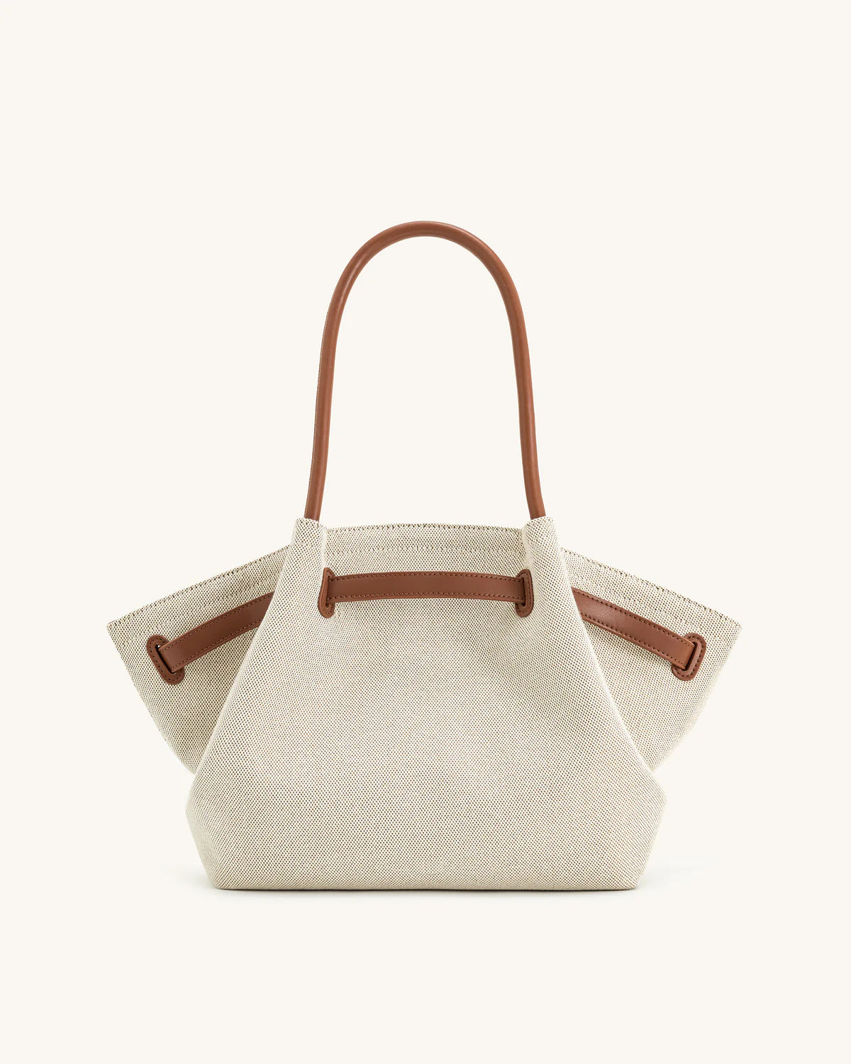 Hana medium tote Bag - Brown Canvas
