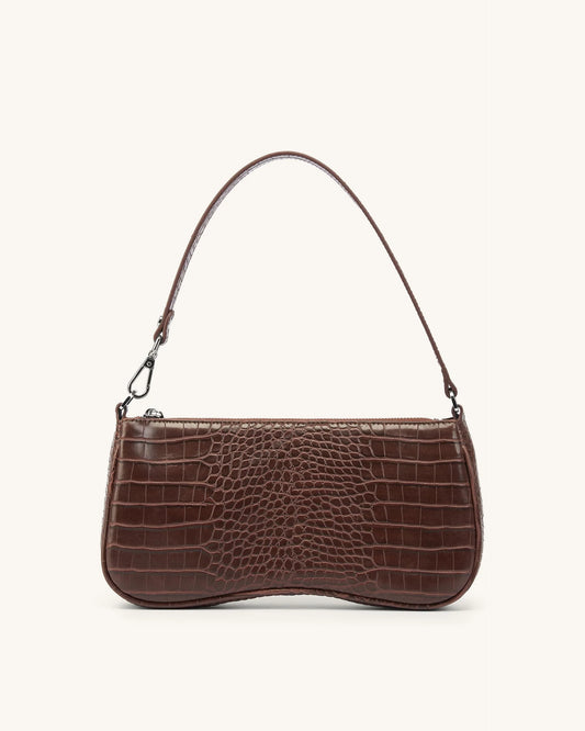 Eva - Brown Croc