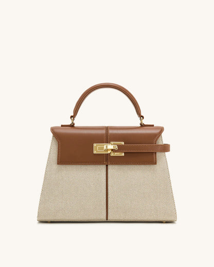 Elise Large - Brown Canvas