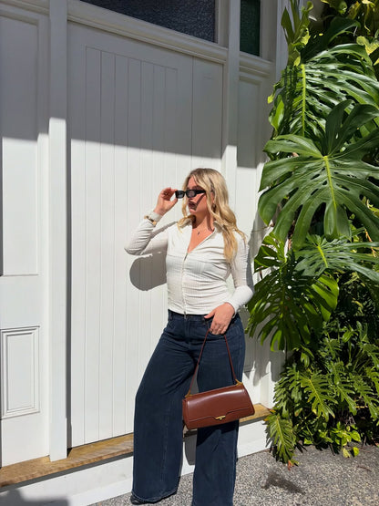 Eloise Shoulder Bag - Deep Brown