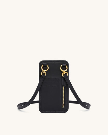 Aylin Canvas Phone Bag Black